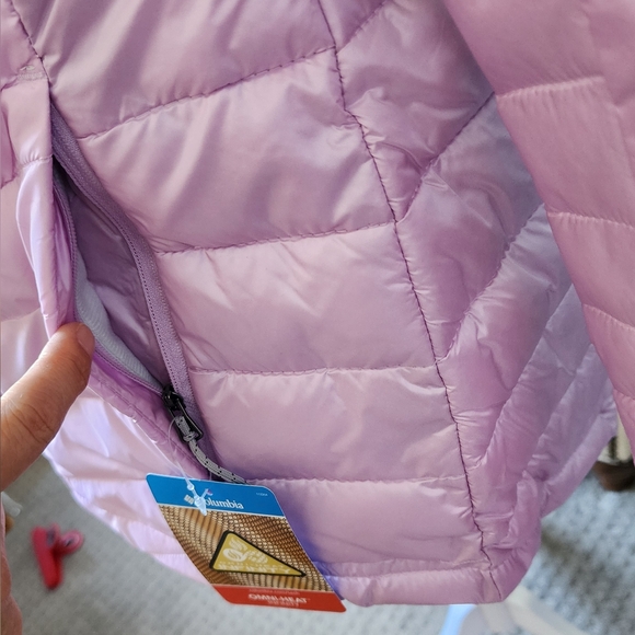 Columbia Joy Peak Omni Heat Hooded Jacket- Color Aura-NWT - Picture 2 of 6